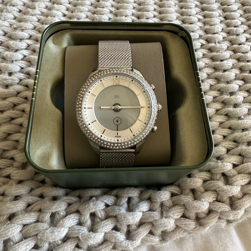 Stella Gen 6 Hybrid Smartwatch Stainless Steel Mesh